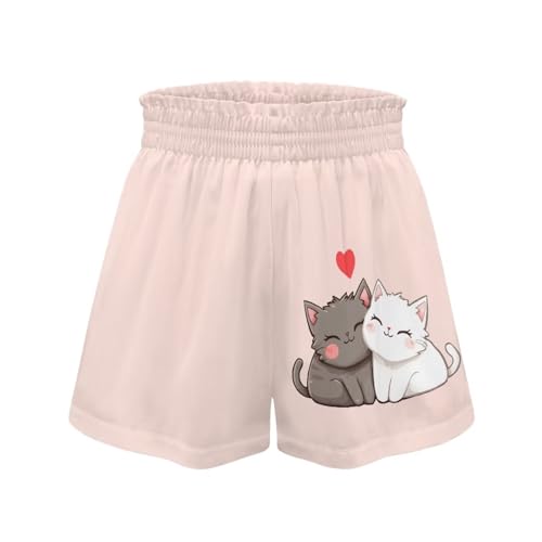 Girls Flowy Athletic Shorts 3-16 High Waisted Sport Shorts for Girls Gym Workout4