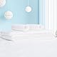 Nanaborn Einweg Bettwäsche Set für Reise 4 Stück Disposable Bed Sheets for Travel Hotels Einmal Vliesstoff Bettlaken,Kissenbezug und Bettbezug (220×240cm)