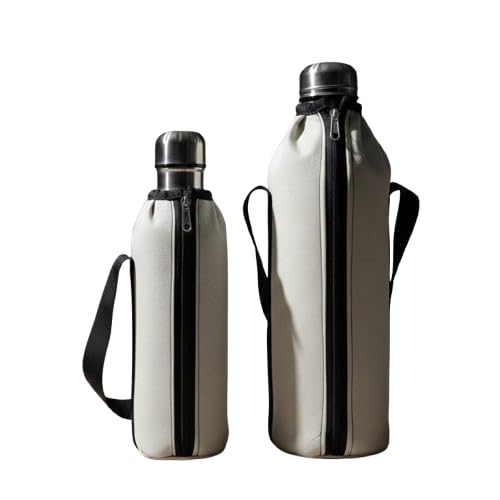 Vedavati Enterprise Outdoor Adventure Bottle Cover Set – 1L and 2L Capacity – Durable Fabric with Easy Grip-image-29