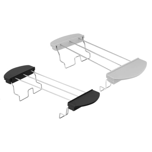 OUNONA Rejilla para Calentar Tostadas 2 Piezas para Tostadoras Domésticas, Accesorio Resistente y Reutilizable, Soporte para Pan y Sándwiches en Cocina Hogar y Cocina