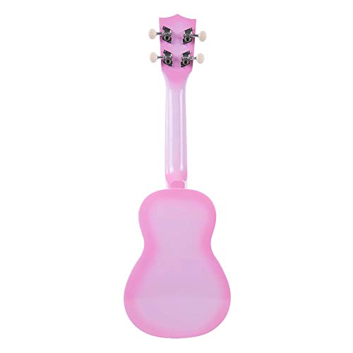 Kala Makala Pink Burst Dolphin Soprano Ukulele – MK-SD/PKBURST Bundle with a Kala Tuner and Lumintrail Polishing Cloth - Les Beatles, Paul McCartney, John Lennon, RIngo Starr, George Harrison Kala Makala Pink Burst Dolphin Soprano Ukulele - MK-SD/PKBURST Bundle with a Kala Tuner and Lumintrail Polishing Cloth – Image 6