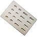 Homesicker 6-Pack Universal Replacement Heat Plate Flame Tamer, Ceramic Brick Flame Tamer, Ceramic Radiant Replacement for Galore Grand Turbo
