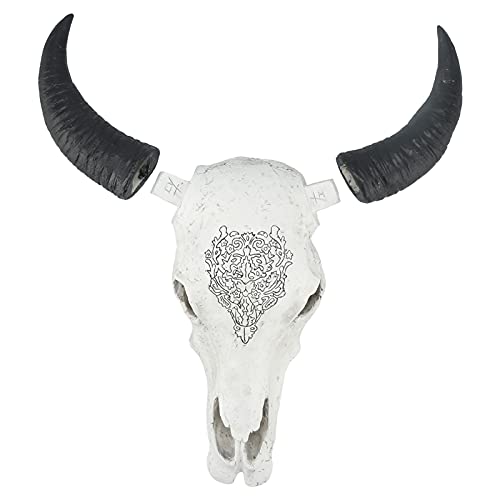 Tenture murale tête de taureau Glomora, l'esprit d'évasion et de nature dans votre maison
