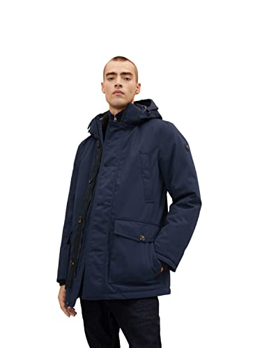 TOM TAILOR Herren Artic Parka 1032495, 10668 - Sky Captain Blue, XL