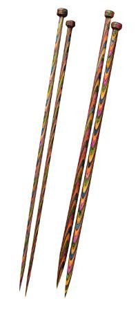 KnitPro Symfonie Wood Straight Needles 30cm - Pair 3.5mm — image 1