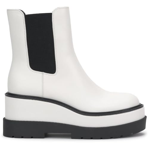 Jessica Simpson Womens Ivean Faux Leather Platfrom Chelsea Boots2