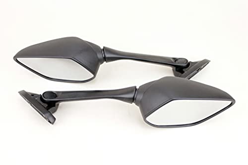 Amazon | バックミラー サイドミラー 左右セット 黒 スクエア