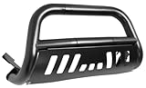 YUOQDKE for Toyota for Sequoia 2001-2007 for Tundra 2000-2006 Bumper Guard Push Bull Bar in Black (Matte Black,304 Stainless Steel)