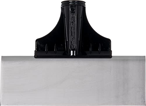 Image of SPARTA Flo-Pac Floor Scraper with Handle Socket for Cleaning, 8 Inches, Black, (Pack of 12)
