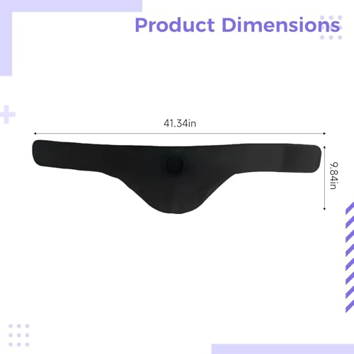 Faja abdominal soporte ostomía con bolsillo interior miniatura 4