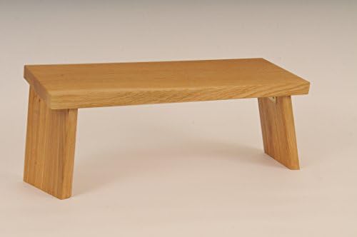 Simple yoga stool -seiza bench in solid oak