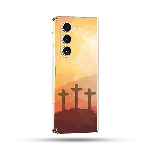 Image of MightySkins Skin Compatible with Samsung Galaxy Z Fold 5 Full Wrap - Salvation | Protective, Durable, and Unique Vinyl Decal wrap Cover | Easy to Apply, Remove, and Change Styles | Made in The USA