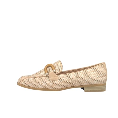 Image of MARCO TOZZI Women's Damen Slipper 2-24221-44 Loafer, Powder Pink, 6.5 UK