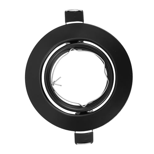 NULYLU Led Ceiling Spotlight Bracket Trim Ring Metal Light Fixture Cover for Room