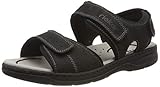 Weicher Gehcomfort Rieker Herren 26274-00 Geschlossene Sandalen, Schwarz (Schwarz/Schwarz 00), 45 EU