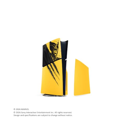 Image of PS5 Cover (Yellow) Wolverine Limited Edition