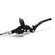 JFG RACING Motorrad Hydraulischer Kupplungsbremshebel,1200 mm Hauptzylinder Hydraulische Kupplung Set für 125cc-250cc Vertikalmotor Motocross Dirt Bike Pit Bike LTZ400 SM125 S51 CRE50-Schwarz