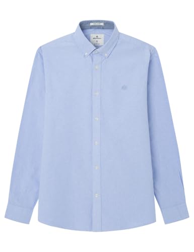 Camisa Oxford : chemise casual homme Springfield coton à manches longues