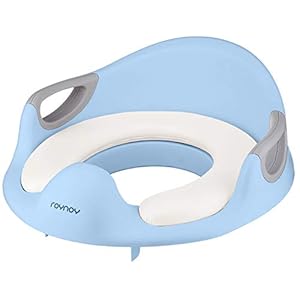 roynoy Toiletbril voor kinderen, wc-bril voor kinderen, zitverkleiner met handvat voor toilet, toilettrainer, wc…