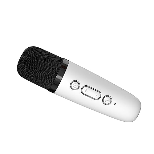 Mini Karaoke Machine Set, Portátil HiFi Surround Sound Bluetooth Speaker Com Microfone para Festa Em