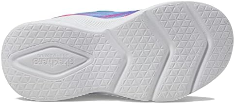 Skechers Kids Girls Dreamy Lites-Swirly Sweets Sneaker, Blue/Multi, 3 Little Kid | Image 2