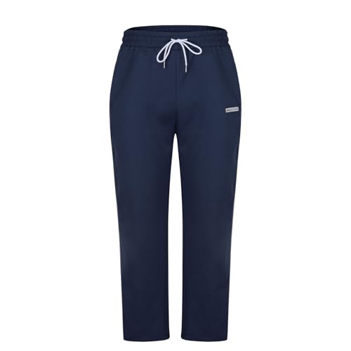 Men's Jogger Pants Fashion Side Striped Elastic Waist Drawstring Baggy Casual Athletic Sweatpant Running Trouser4