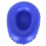 Portable Air Bedpan Inflatable Cushions Potty Washable Air Inflation Bed Pans for Home Hospital Elderly Bedridden Females Inflatable Stool Toilet Nursing Toilet