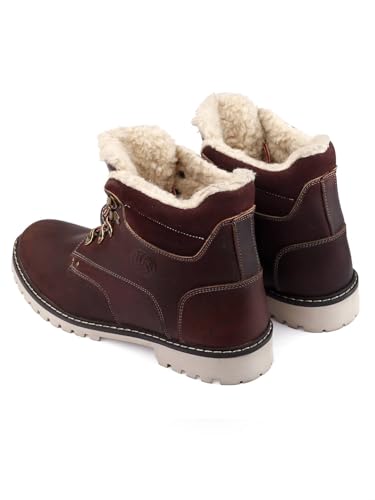 Image of Bacca Bucci Men Leather Hiking Boot