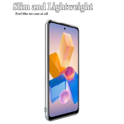 Image of Bintage Soft Rubber Back Cover Compatible Model for Tecno KL8h / Spark 30C 5G - Transparent