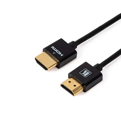 KRAMER CABLE HDMI FLEXIBLE ALTA VELOCIDAD CON ETHERNET ULTRA PLANO COLOR NEGRO (C-HM/HM/PICO/BK-6)