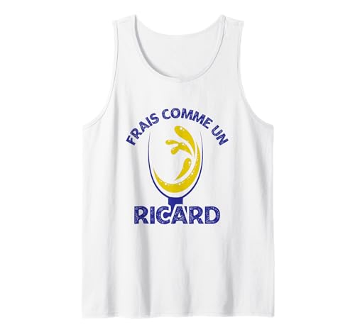 Homme Frais comme Un Ricard - Ricard Pastis Apéro Débardeur