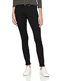 5-Pocket Jeans, Skinny Fit OPUS Damen Elma Slim Jeans, Schwarz (Black 900), W36/L32