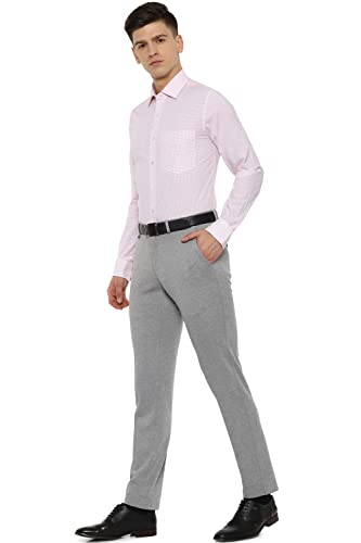 Image of Van Heusen Men's Checkered Slim Fit Formal Shirt