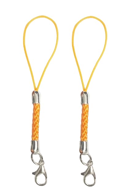 morel CELLPHONE STRAP WITH LOBSTER CLASP STRAPS LANYARD LOBSTER CLASP LARIAT CORD STRAP FOR CELLPHONE JEWELRY USB FLASH DRIVES. PACK 2-image-28