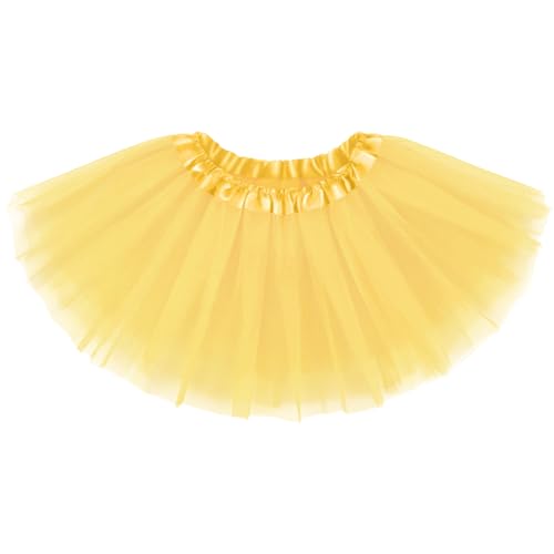 Gold Tutu Women Golden Skirt Gold Tulle Skirt Champagne Tutu Adult Tutus for Women Tulle Tutus Yellow Ballet Skirts Girl
