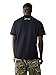 True Religion Men's Short Sleeve SRS Graphic Tee - Casual Crew Neck T-Shirt-Jet Black, L