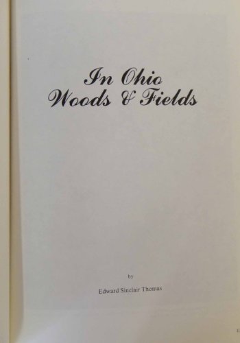 In Ohio Woods and Fields 9994543725 Book Cover