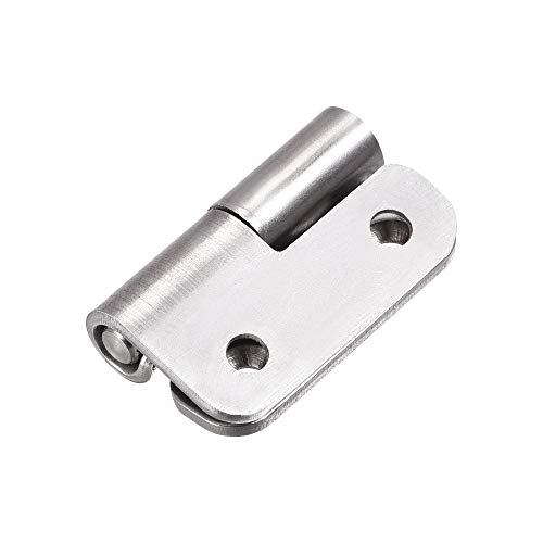 Uxcell Lift Off Hinge, Left Handedness Mini Stainless Steel Hinge Detachable Slip Joint Small Flag Hinges 37Mm Long 33Mm Open Width 2Pcs #TOP4