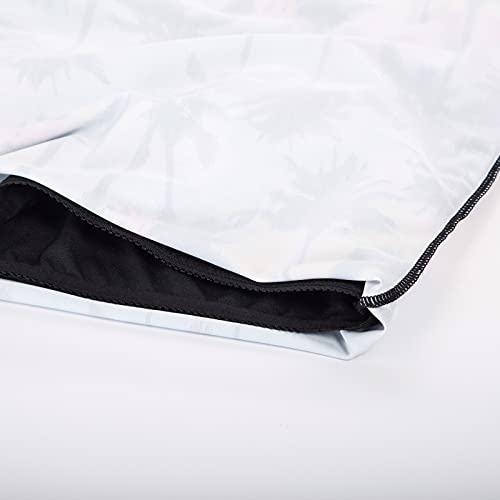 Women's Long Sleeve Swimsuit Uv/Sun Protection Swim Shirt Diving Rash Guard Shirts Coconut Print S #TOP5