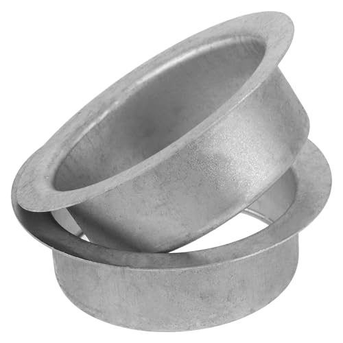 Uonlytech 2 Stück Aluminium Dachrinnen auslass Wetterfester Regenrinnenadapter mit Effizienter Entwässerung Verschleißfestes Abflusszubehör für Starke Regenfälle Schützt Fundament und