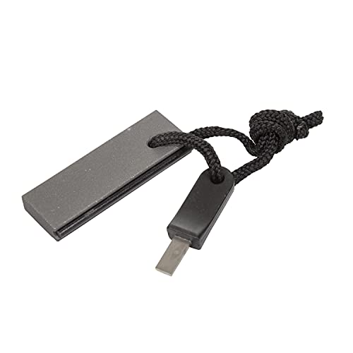 Stansport Magnesium Fire Starter with Striker, Black, One Size (620-100)