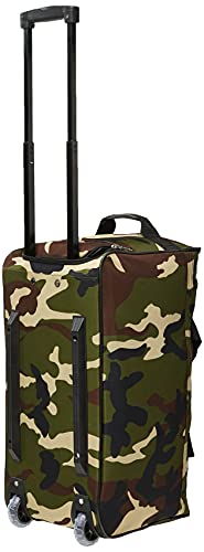 Rockland Rolling Duffel Bag, Camouflage, 40-Inch