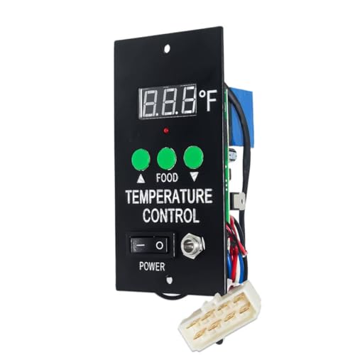 exuberant P-1051 Pellet Grill Control Board 110V Non-WiFi Digital Temperature Control Circuit Board Plug-and-Play Replacement Panel for Pellet BBQ Grills with Precise Heat Regulation