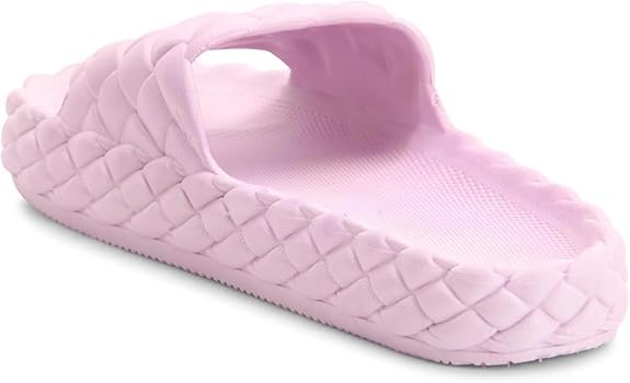 Image of Women's Anti-Skid Comfort Slippers | Soft Cushioned Eva Footbed Lightweight Slides for Summer | Girls Platfoam Slip-On Footwear for Home Indoor & Outdoor Use Flip Flop