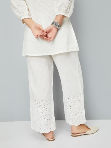 Image of Max Women's Regular Fit Mid Rise Palazzo