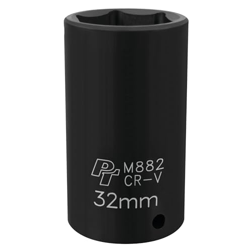 Image of Performance Tool M882 1 /2-Inch Drive 6pt Impact Socket, 32mm