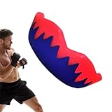 Protezione per la bocca sportiva atletica - BOXE MMA Protection, bocchino di protezione dei denti a due colori | e dei denti per il basket di hockey su ghiaccio Lacrosse Martial Arts