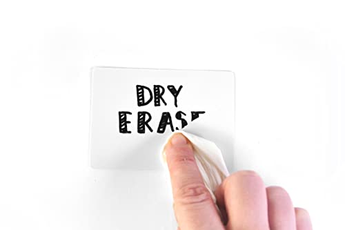 Apostrophe Games Trocken abwischbare Leere Spielkarten mit Box, Pokergröße - 6,3 cm x 8,8 cm, 180 Wiederverwendbare Leere Karten