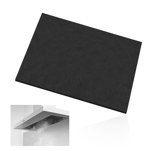 Filtre universel pour hotte aspirante, avec charbon actif, découpable, filtre à charbon actif, filtre à graisse pour hotte aspirante, 57 x 47 cm