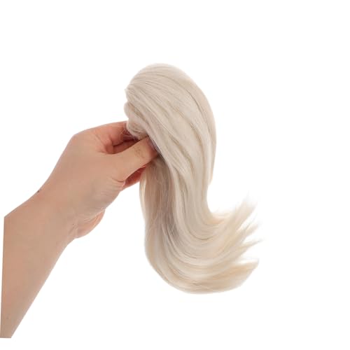 Extension de queue de cheval résistante à la chaleur chignon décoiffé portable ERINGOGO - 4